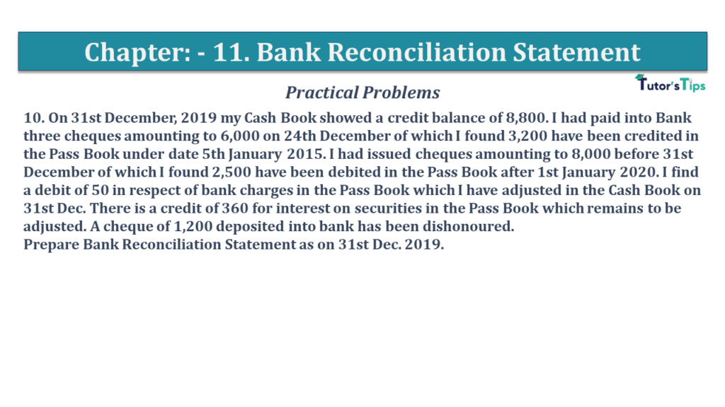 Question No 10 Chapter No 11