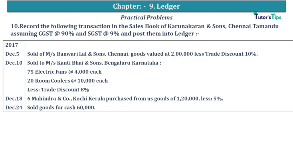 Question No 10 Chapter No 9