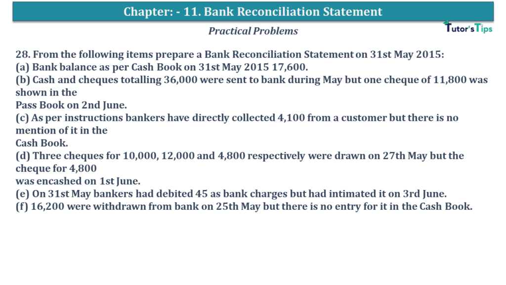 Question No 28 Chapter No 11