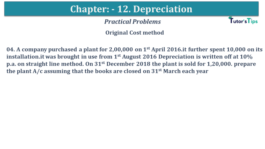 Question No 04 Chapter No 12