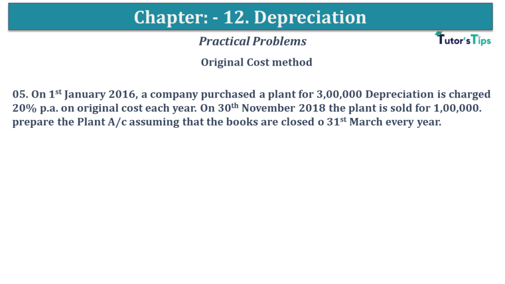 Question No 05 Chapter No 12