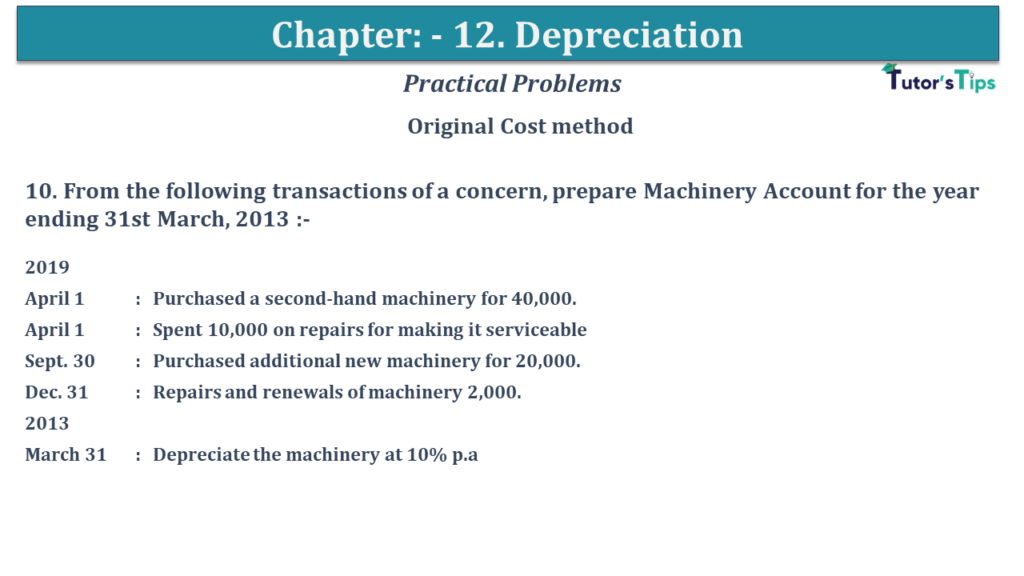 Question No 10 Chapter No 12