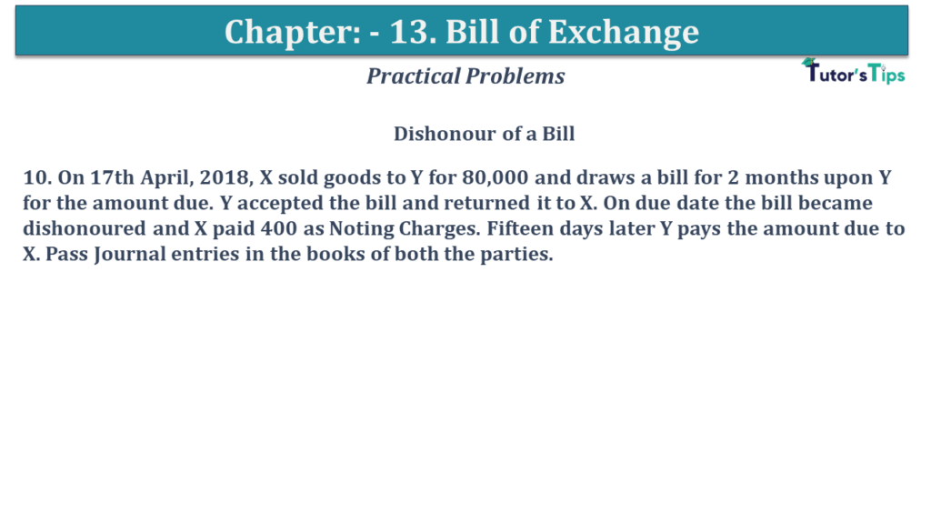 Question No 10 Chapter No 13