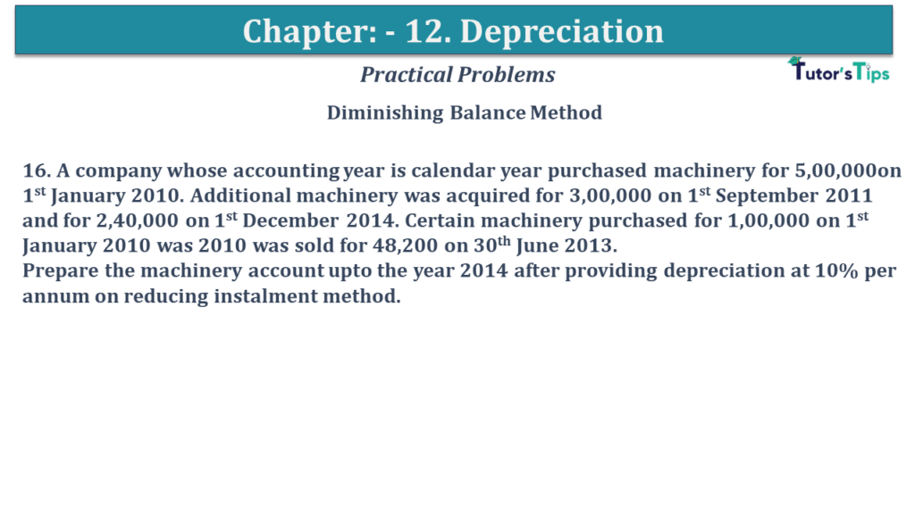 Question No 16 Chapter No 12