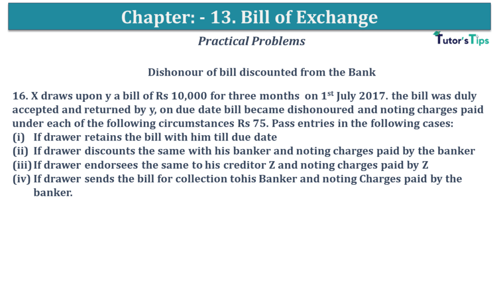 Question No 16 Chapter No 13