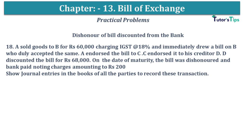 Question No 18 Chapter No 13