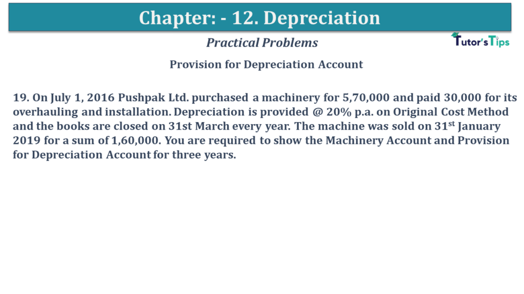 Question No 19 Chapter No 12