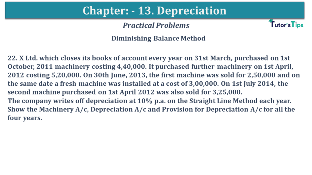 Question No 22 Chapter No 12