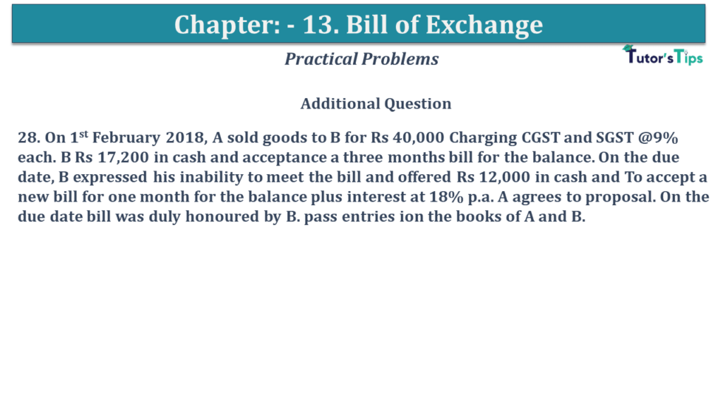 Question No 28 Chapter No 13