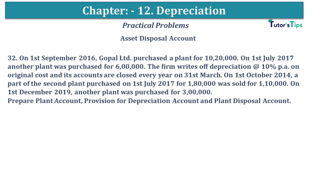 Question No 32 Chapter No 12