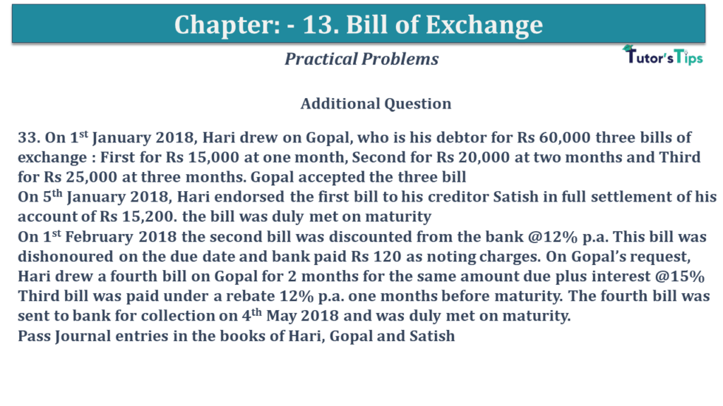 Question No 33 Chapter No 13