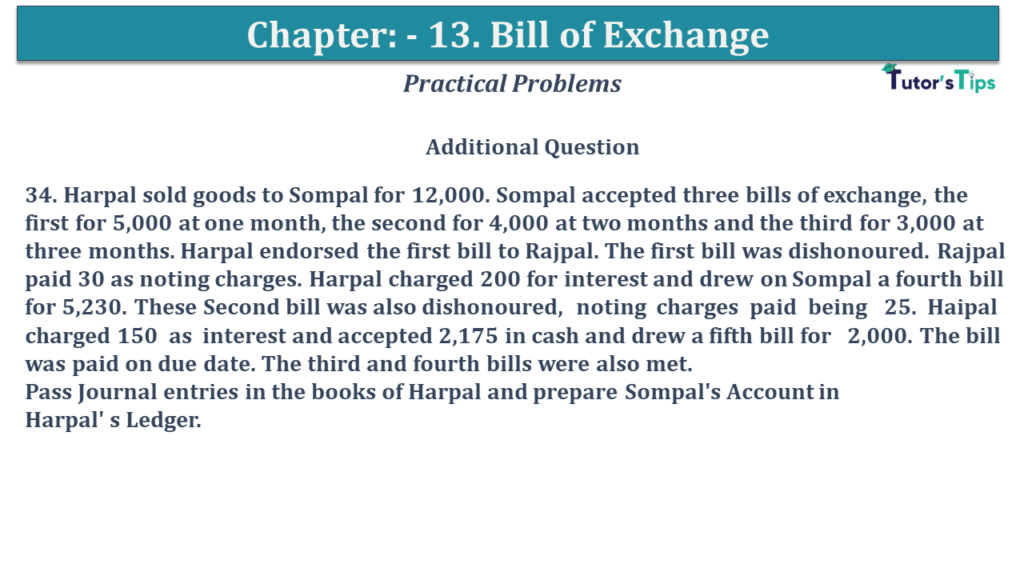 Question No 34 Chapter No 13