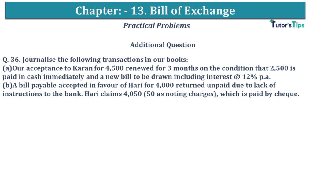 Question No 36 Chapter No 13