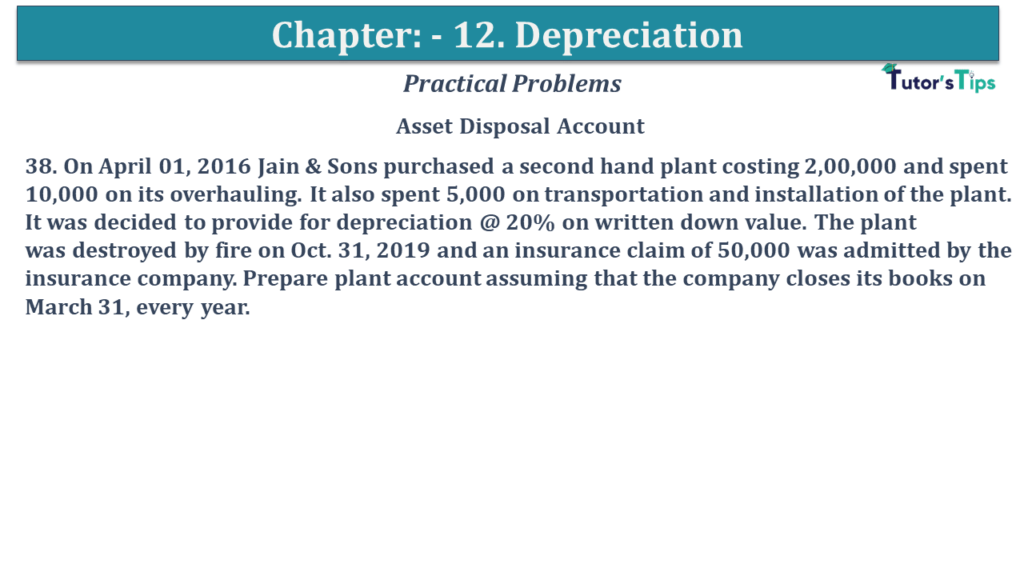 Question No 38 Chapter No 12