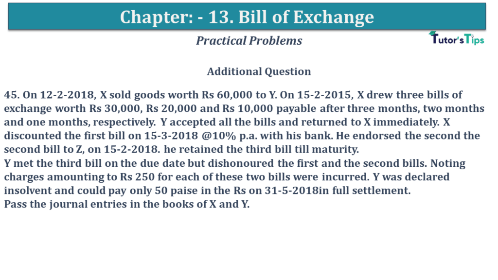 Question No 45 Chapter No 13