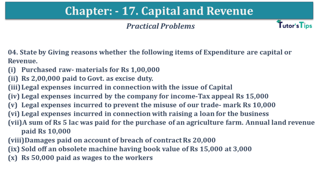 Question No 04 Chapter No 17