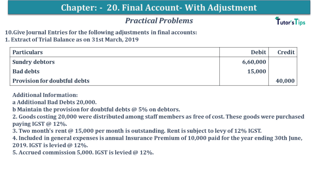 Question No 10 Chapter No 20