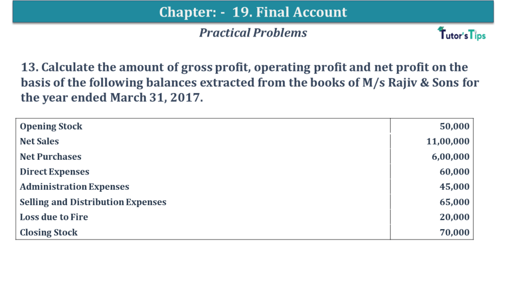 Question No 13 Chapter No 19