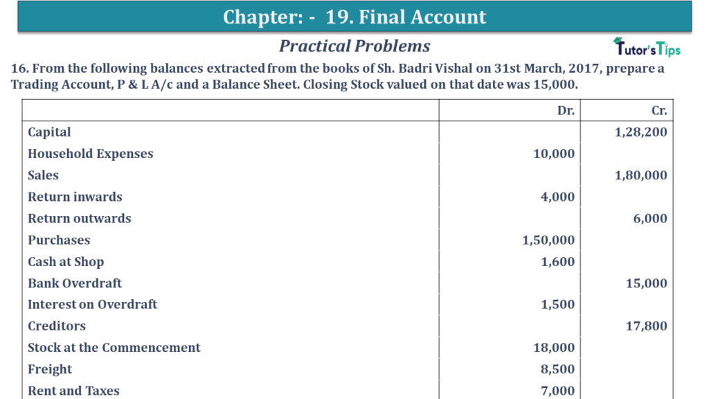 Question No 16 Chapter No 19